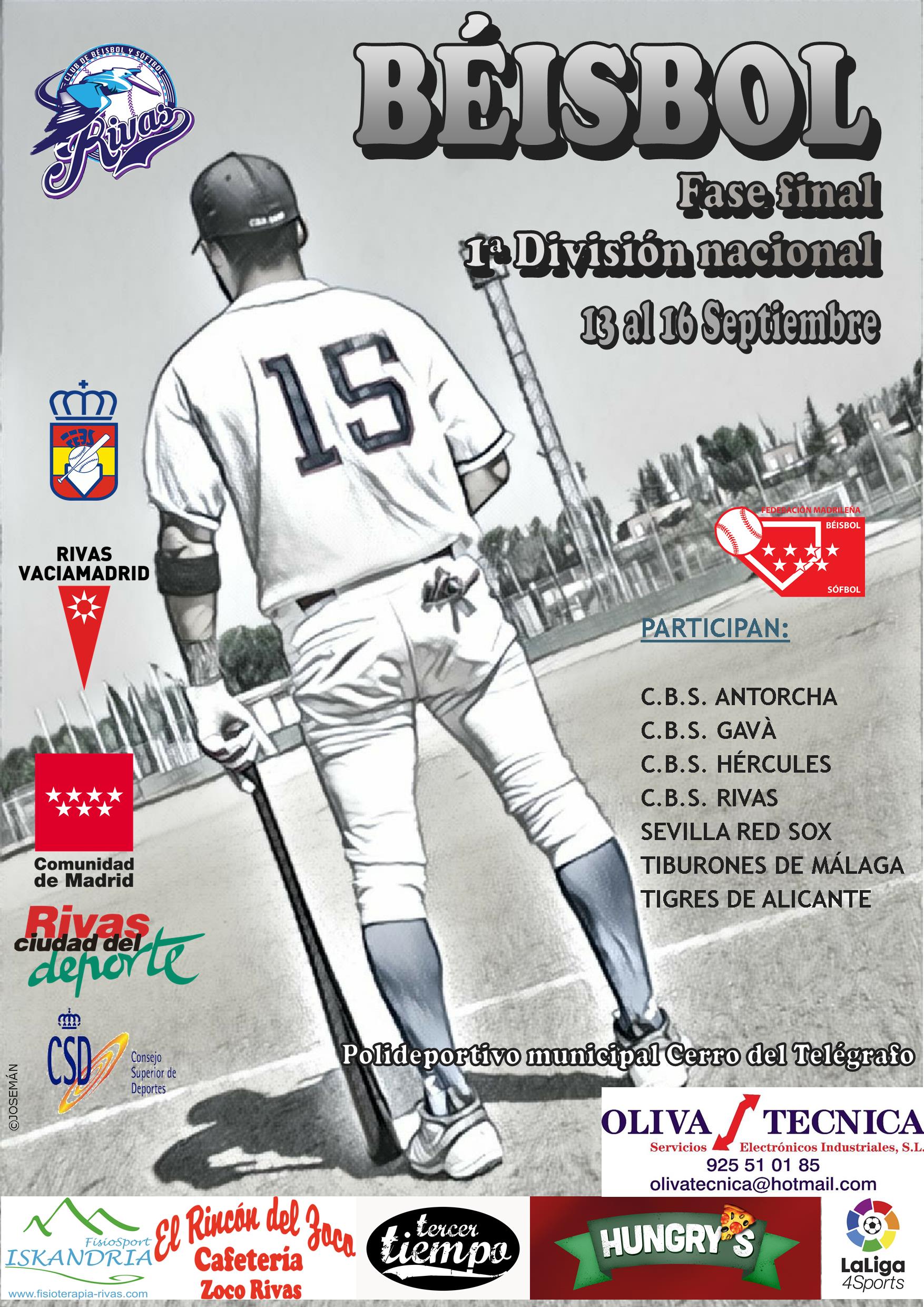 Fase final 1ª División béisbol
